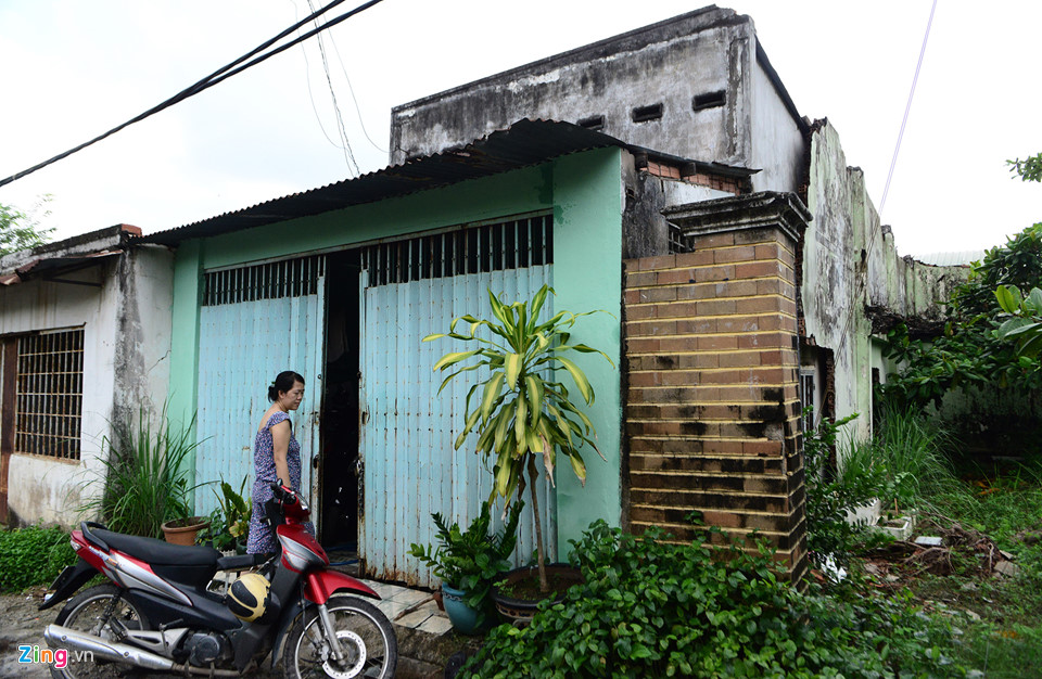 Nhà nát ở đất vàng Thủ Thiêm